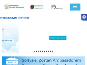 'czystepowietrze.gov.pl' screenshot