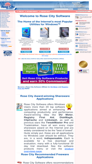 rosecitysoftware.com