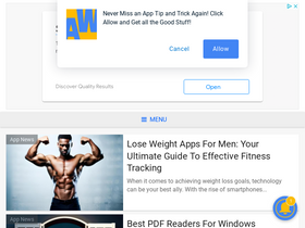 'appwikia.com' screenshot