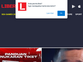 'libero.id' screenshot