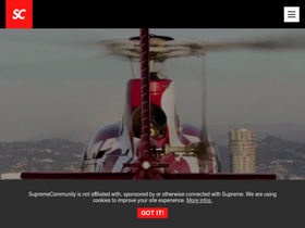 'supremecommunity.com' screenshot