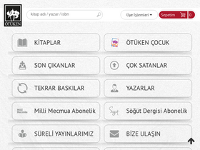 'otuken.com.tr' screenshot