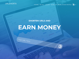 'urlshortx.com' screenshot