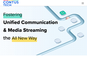 'contus.com' screenshot