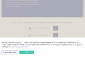 'coronation.com' screenshot
