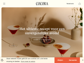 Cocora homepage screenshot