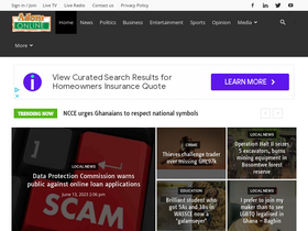 'adomonline.com' screenshot