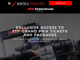 'montrealgrandprix.com' screenshot