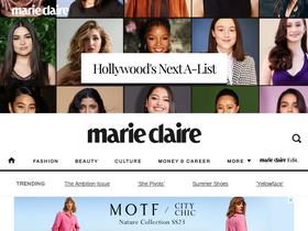 'marieclaire.com' screenshot