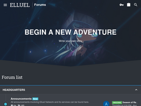 'elluel.net' screenshot