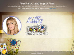 'draw-tarot.com' screenshot