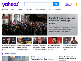 'fr-be.yahoo.com' screenshot