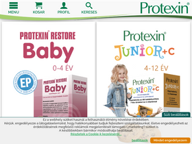 'protexin.hu' screenshot