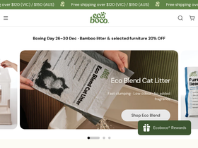 ecoboco.com homepage screenshot