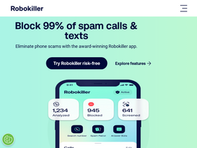 'robokiller.com' screenshot