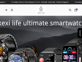 kexi-life.com website screenshot