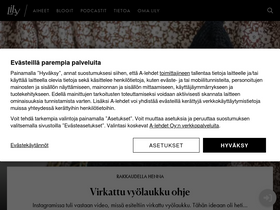 'lily.fi' screenshot