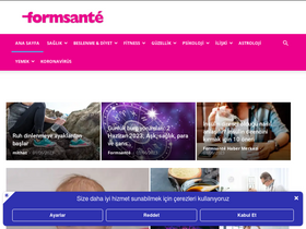 'formsante.com.tr' screenshot