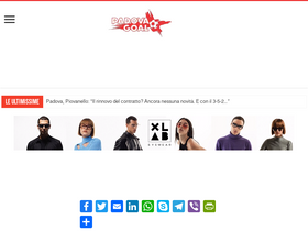 'padovagoal.it' screenshot