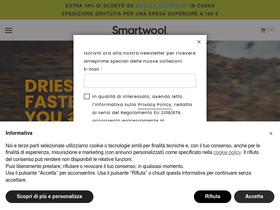 'smartwool.eu' screenshot