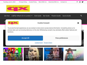 'qxmagazine.com' screenshot