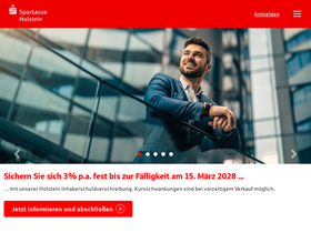 'sparkasse-holstein.de' screenshot