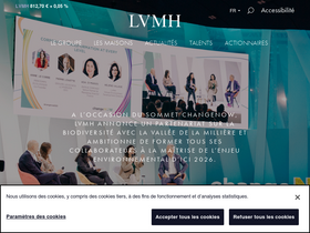 'lvmh.fr' screenshot