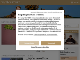 'vojtechkodet.cz' screenshot