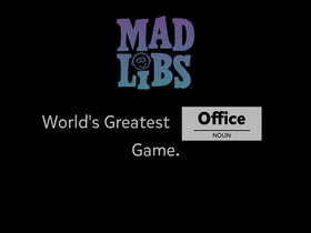 'madlibs.com' screenshot