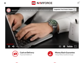 'naviforcewatches.co' screenshot