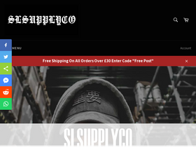 'slsupplyco.com' screenshot