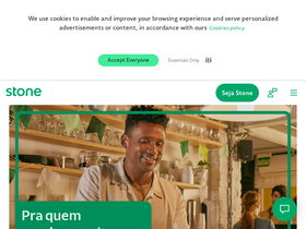 'stone.com.br' screenshot