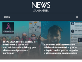 'newssanmiguel.com.mx' screenshot