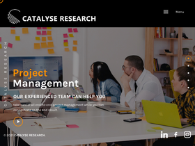 'catalyseresearch.com' screenshot