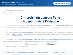 'docteurperraudin.com' screenshot