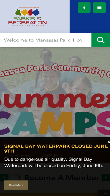 manassasparkcommunitycenter.com