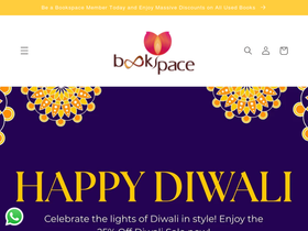 'bookspace.in' screenshot
