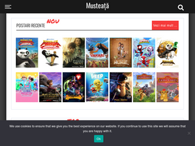 'musteata.com' screenshot