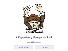 'getcomposer.org' screenshot