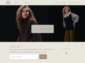 JUDE homepage screenshot