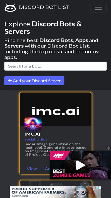 Discord - How to join a server from Top.gg