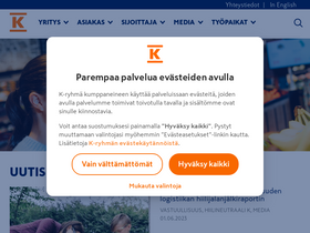 'kesko.fi' screenshot