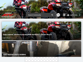 'hondaatvforums.net' screenshot