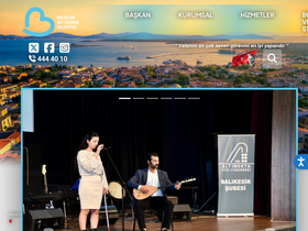 'balikesir.bel.tr' screenshot