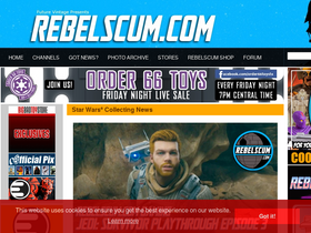 'rebelscum.com' screenshot