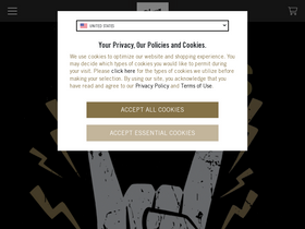 'gibson.com' screenshot