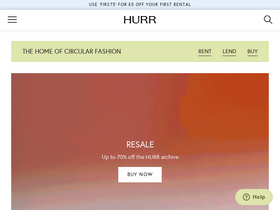 'hurrcollective.com' screenshot