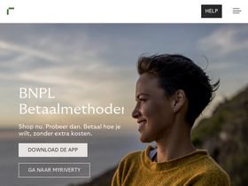 'afterpay.nl' screenshot