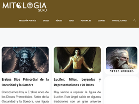 'mitologia.guru' screenshot