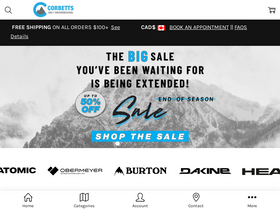 'corbetts.com' screenshot